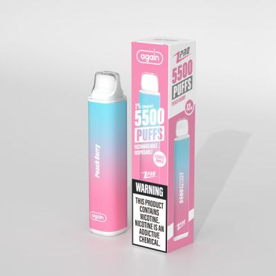 Chine Souffle 5500 jetable rechargeable encore Z de la baie 20mg/Ml Vape de pêche du dispositif PRO à vendre