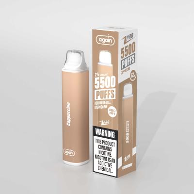 Chine dispositif jetable 2% Nic Salt Coffee Cappuccino Taste Mesh Coil de 20mg/Ml Vape à vendre