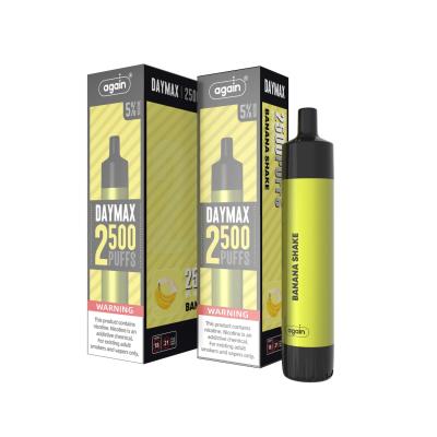 Chine encore clope de 4.2v Vape E, souffles Vape jetable de la secousse 2500 de banane à vendre