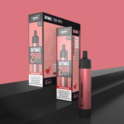 Chine L'aspiration jetable de nicotine de la cigarette 5% de la pêche fruitée E a activé à vendre