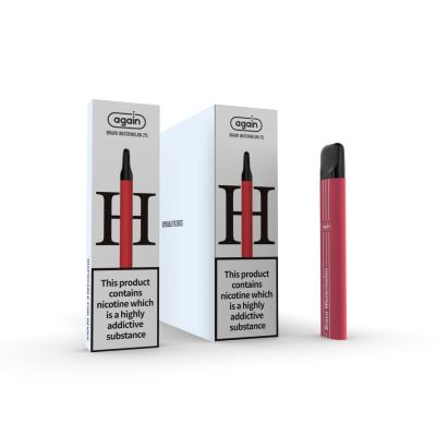 China Again H 400 Puff Disposable Vape 2.0ml Electronic 400mah Battery MTL for sale