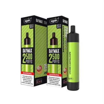 Chine Encore MTL Vape jetable Pen Pod 2500 coups avec la saveur de cantaloup de litchi à vendre