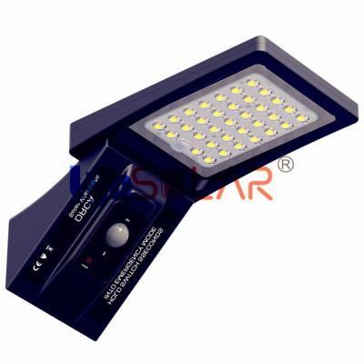 Chine 3W Motion Solar Sensor Light With IP65 Waterproof CE RoHS Approval à vendre