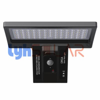 China 5W Beam Angle Type II Motion Sensitive Solar Lights 600Lm With 4 Lighting Modes for sale