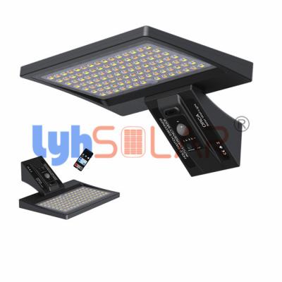 China Black 8W Solar Deck Lights Outdoor Materials ABS And PC Lens Anti-UV for sale