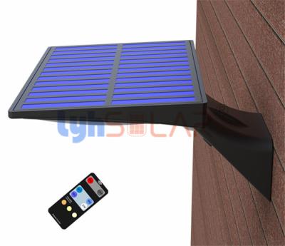 China Remote Control 4.2w Solar Wall Mounted Motion Sensor Light Anti UV And Anti Corrosion Outdoor for sale