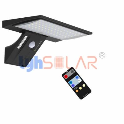 China 2600mAh Solar Sensor Wall Lights 4.2W With 90 High Bright LEDs Total 520 Lumen Security Lights for sale