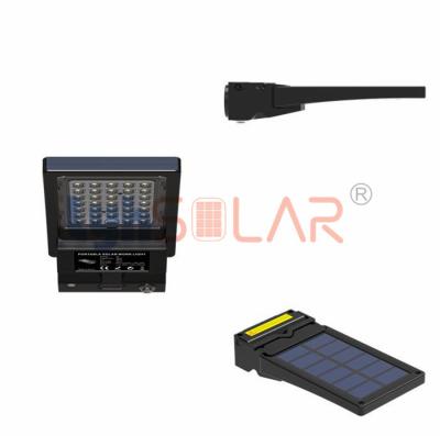 中国 PIRセンサーが付いているABS PCのポータブルの太陽ライト屋外IP65防水IK10クラス 販売のため
