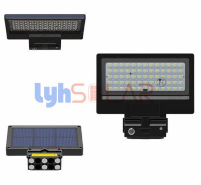 中国 Black 5W 10w Portable Solar Outdoor Lights With Sensor With PC Lens Type II Beam Angle 販売のため