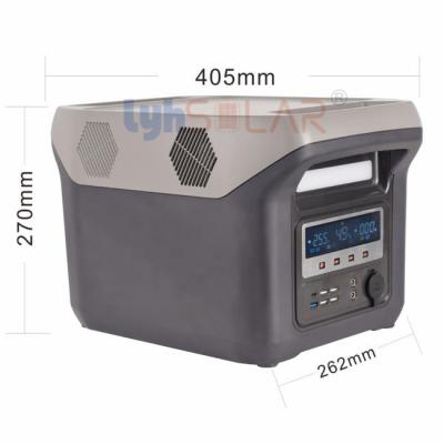 China 3 Years Warranty 1500W Rechargeable Portable Power Station For Camping for sale