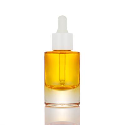 China High Quality 30ml Fancy Essential Oil Square Plastic Dropper Bottles For Cosmetic for sale