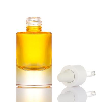 China Salon Used Small Essential Oil Bottles Empty 1ml Clear Facial Care Essence dropper bottle for sale