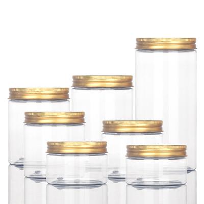 China 8oz Small Containers With Lids For Cosmetics PET Material Airtight for sale