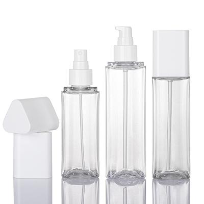 China Tela vazia plástica vazia das garrafas do pulverizador 100ml que imprime o ODM disponível à venda