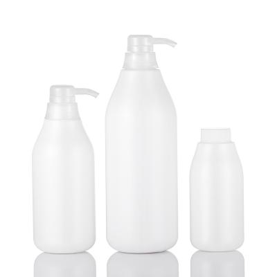 中国 1000MLクリーム色の包装の瓶、ふたが付いている84mmのプラスチック化粧品の容器 販売のため
