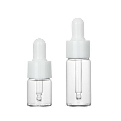 China 10ml Cosmetic Dropper Bottle , Frosted Small Dropper Bottles Plastic for sale