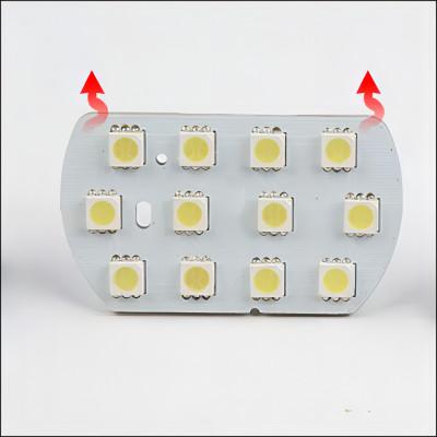 Chine Fabrication de carte de circuits imprimés avec 12 LED à haute luminosité pour la lecture de voiture Ligt prend en charge la prise et la charge à vendre