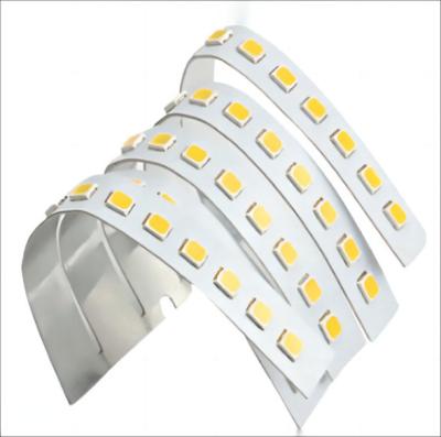 China Base de alumínio PCBA flexível para iluminação LED horticultural suporta fototerapia de três cores à venda