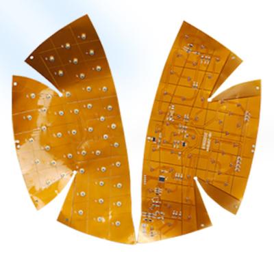 中国 FPC 医療用レーザー育毛器用カスタム印刷回路板 赤外線光療カップ制御板 販売のため