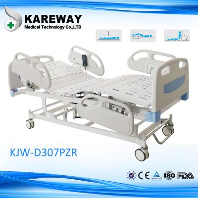 China CE FDA Moteck Motors Electric Hospital Bed Central Brake Three Position with Remote Control for sale