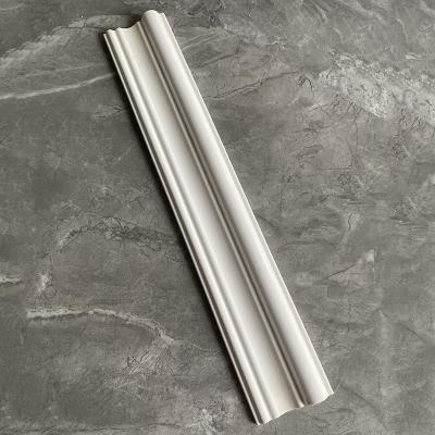 China Polyvinyl Chloride Plastic Coated PVC Skirting Board Peel Resistance for sale