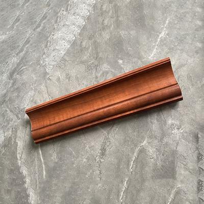 China Custom Weather Resistant Square WPC Fluted Wall Panel Corner for sale