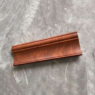 China Rectangle SPC Skirting Line Decorative House Skirting 2400mm/Pc for sale