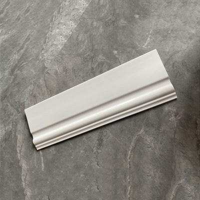 China OEM ODM Rectangle Waterproof SPC Skirting Board 2400*60*12mm for sale