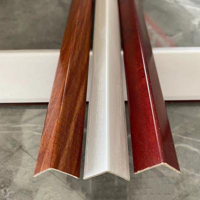 China UV Coating Wearproof SPC Skirting Flooring Trim For Indoor Decoration for sale