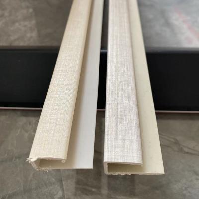 China Customized Size 6mm 12mm 15mm Waterproof SPC Skirting Moistureproof for sale