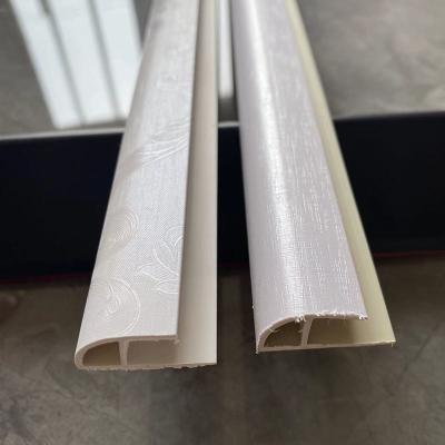 China 15mm Skirting SPC Water Resistant Skirting Board UV coating for sale