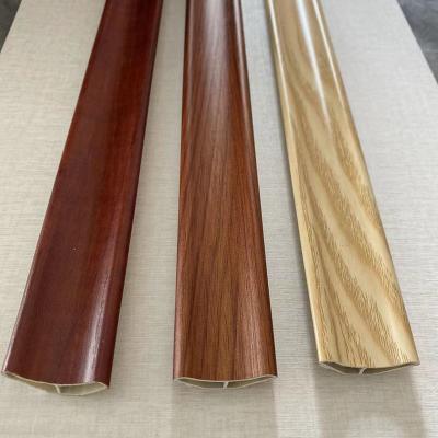 China 100mm PVC Skirting Pre Painted Skirting Boards Crack Resistant for sale