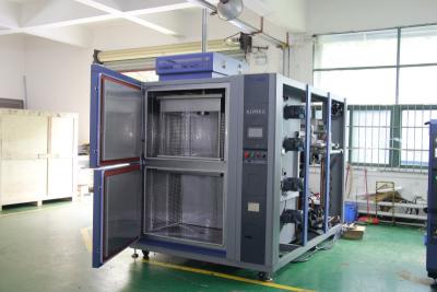 Chine Chambre verticale d'essai de choc thermique d'ascenseur avec des zones de température chaudes et froides distinctes à vendre