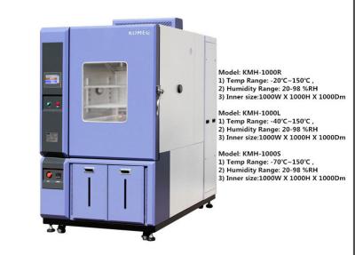 China KMH - 1000S Programmable Constant Temperature Humidity Chamber AC 380V ± 10％ 60Hz for sale