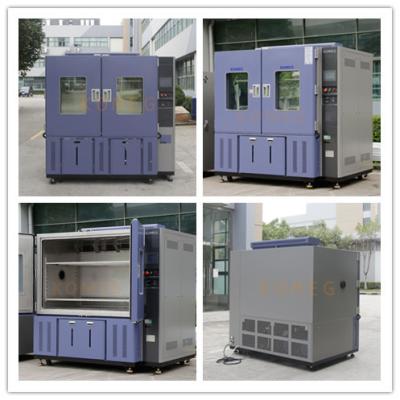 China 1500 Controller LED Light Industrial Test Chamber , Temperature Humidity Test Chamber for sale