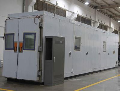 China Solar Panel Module Environmental Walk-In Chamber For Testing PV Module'S Resistance Of Nature Weather for sale