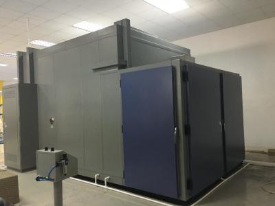 China 19m³ Double Door Aging Test Chamber Humidity Chamber With Open φ100mm Hole for sale