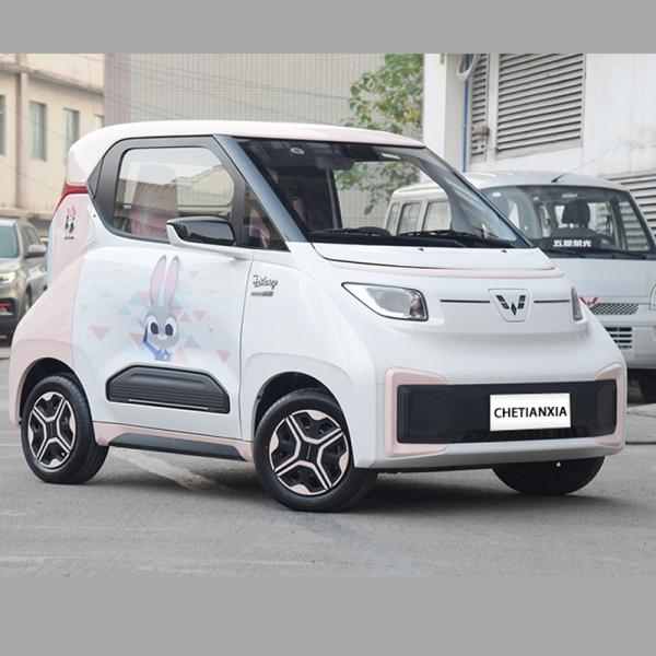 Quality Mini New Energy EV Hatchback Electric Cars Vehicles Wuling Nano for sale