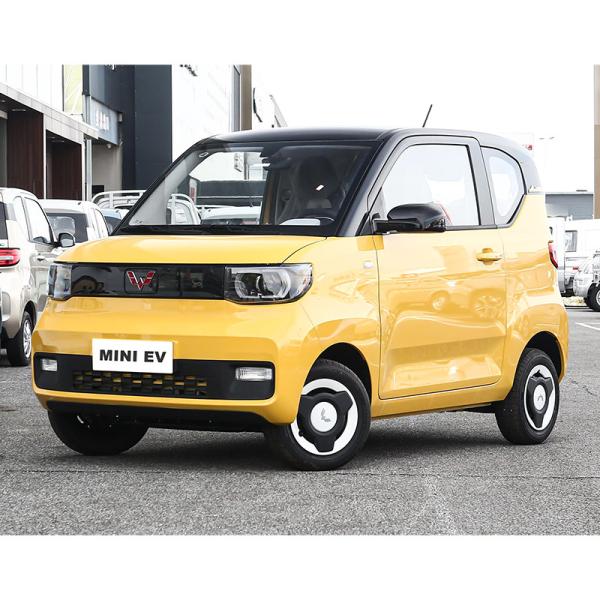 Quality China 2022 Electric Mini EV Cars Vehicle 4 Seater Wuling Hongguang for sale