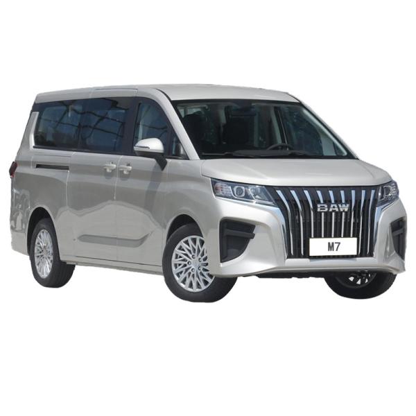 Quality Baw M7 Auto Electric MPV Cars 7 Seater 1.6L Gasoline Automobile for sale