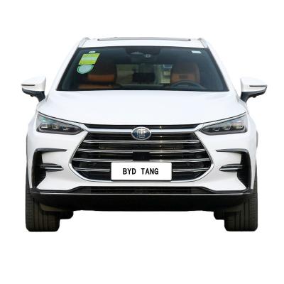 China White Fully Electric SUV 635km Luxury Midsize SUV BYD Tang Flagship for sale
