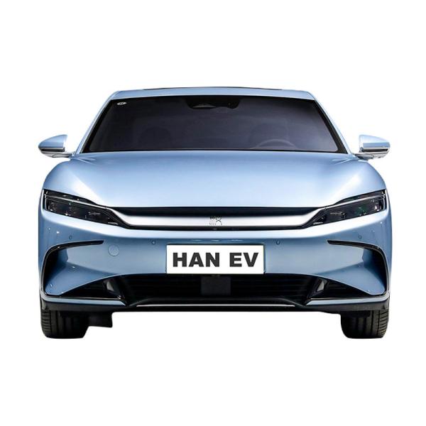 Quality Byd Han powerful Electric EV Cars fast charging 5 seater Sedan Compact for sale