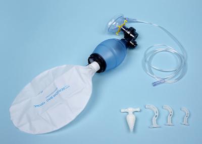 China First Aid Silicone PVC Manual Resuscitator Disposable with Ambu Bag for sale