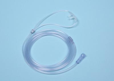 中国 耳様式上の7ftの管が付いている2先端の鼻の航空路の管のCannulaの麻酔の使い捨て用品 販売のため
