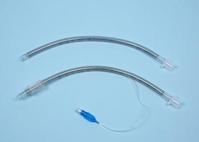 China Medical Grade PVC Reinforced Oral Endotracheal Tube With Low Pressure Cuffed for sale