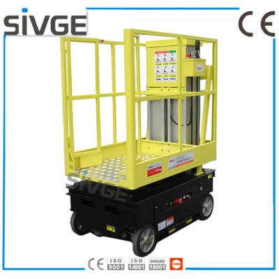 China 5m Working Height Aerial Scissor Lift Self Driven / Motor Driven For Fixture Works for sale