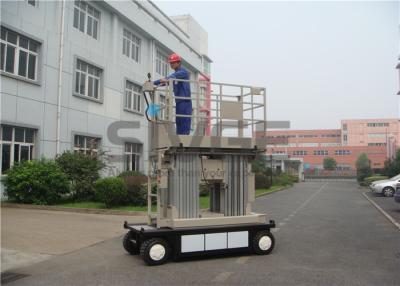China 8 Meter Self Propelled Scissor Working Platform With 800mm Extension Platform for sale