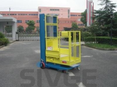 China Mobile Elevating Working Platform , 4.3m Semi - Electric Aerial Order Picker for sale