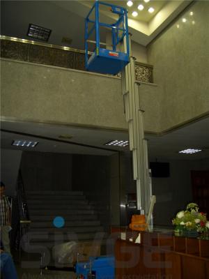 China Hydraulic Aerial Work Platform 8 Meter Platform Height For Shopping Centers for sale