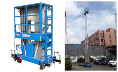 China Hydraulic Aluminum Work Platform For Outdoor Window Cleaning 12 Meter Working Height for sale